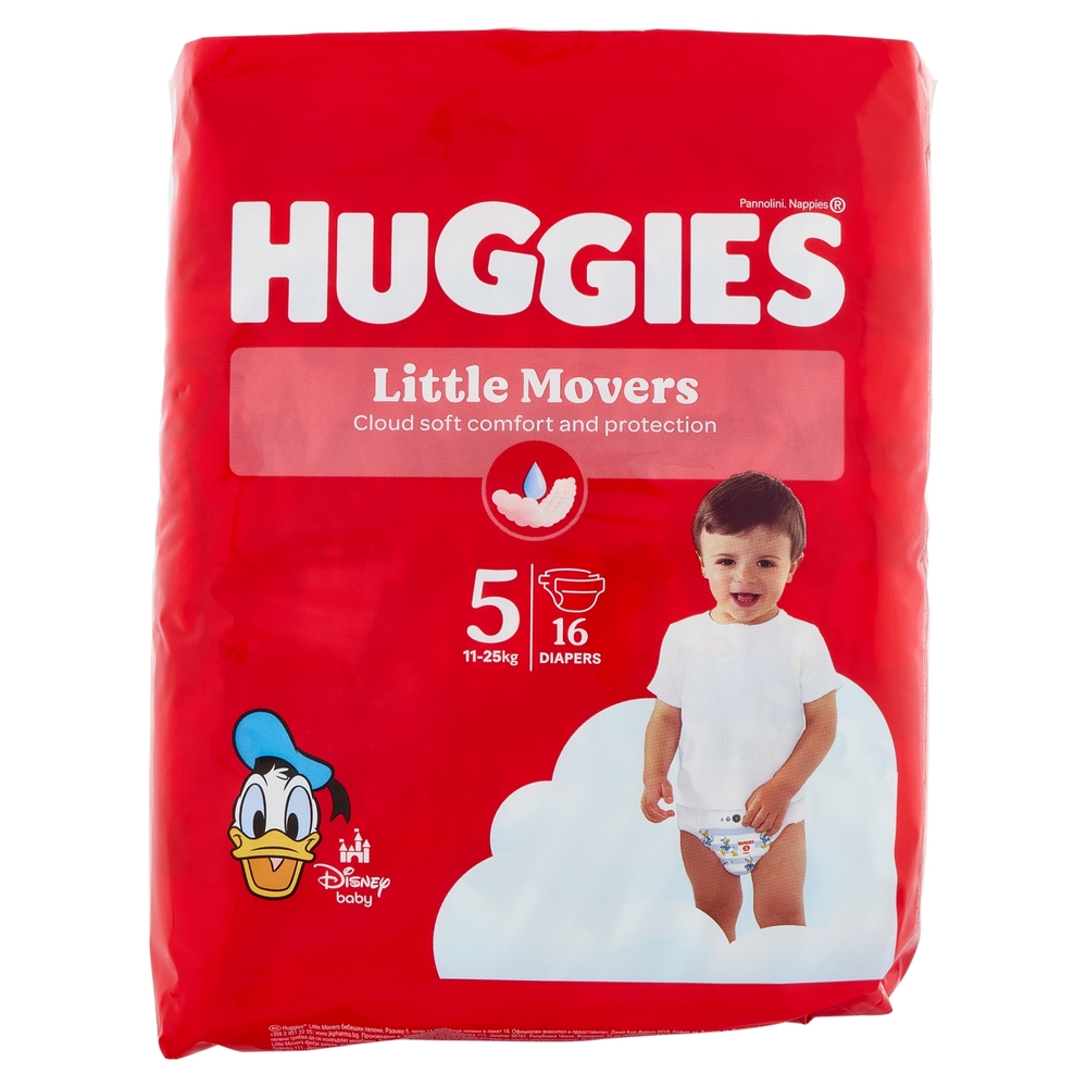 Huggies ultra comfort Pannolini 5 11-25 Kg 16 pz
